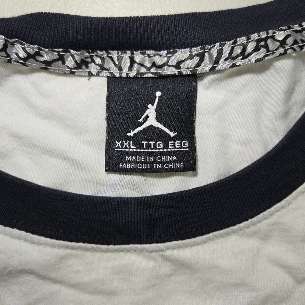 Vintage Jordan Brand Derek Jeter 3/4 Sleeve Legacy Baseball Shirt Men's Size XXL - Picture 7 of 7